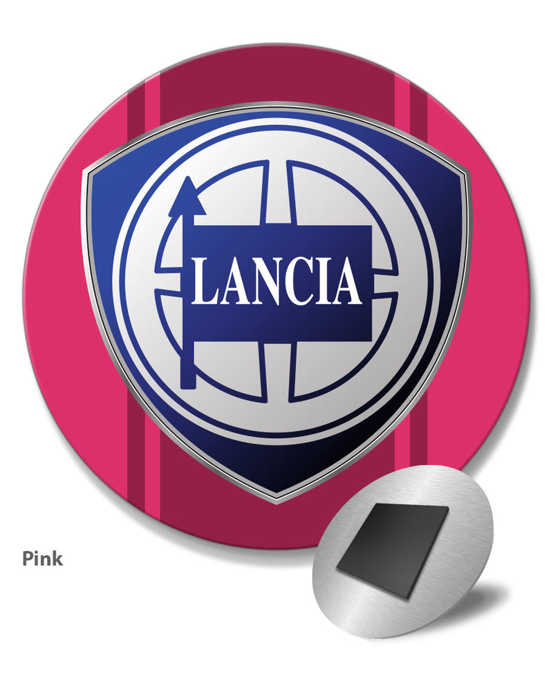 Lancia Emblem Round Fridge Magnet