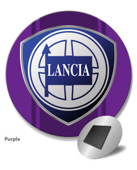 Lancia Emblem Round Fridge Magnet