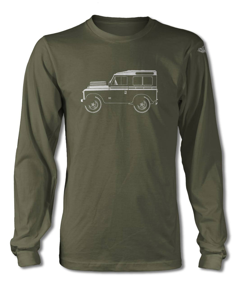 Land Rover 1948 Series I T-Shirt - Long Sleeves - Side View