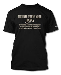 Left Over Parts T-Shirt - Men - Mechanic