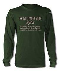 Left Over Parts T-Shirt - Long Sleeves - Mechanic