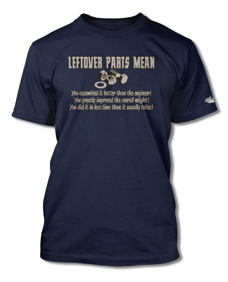 Left Over Parts T-Shirt - Men - Mechanic