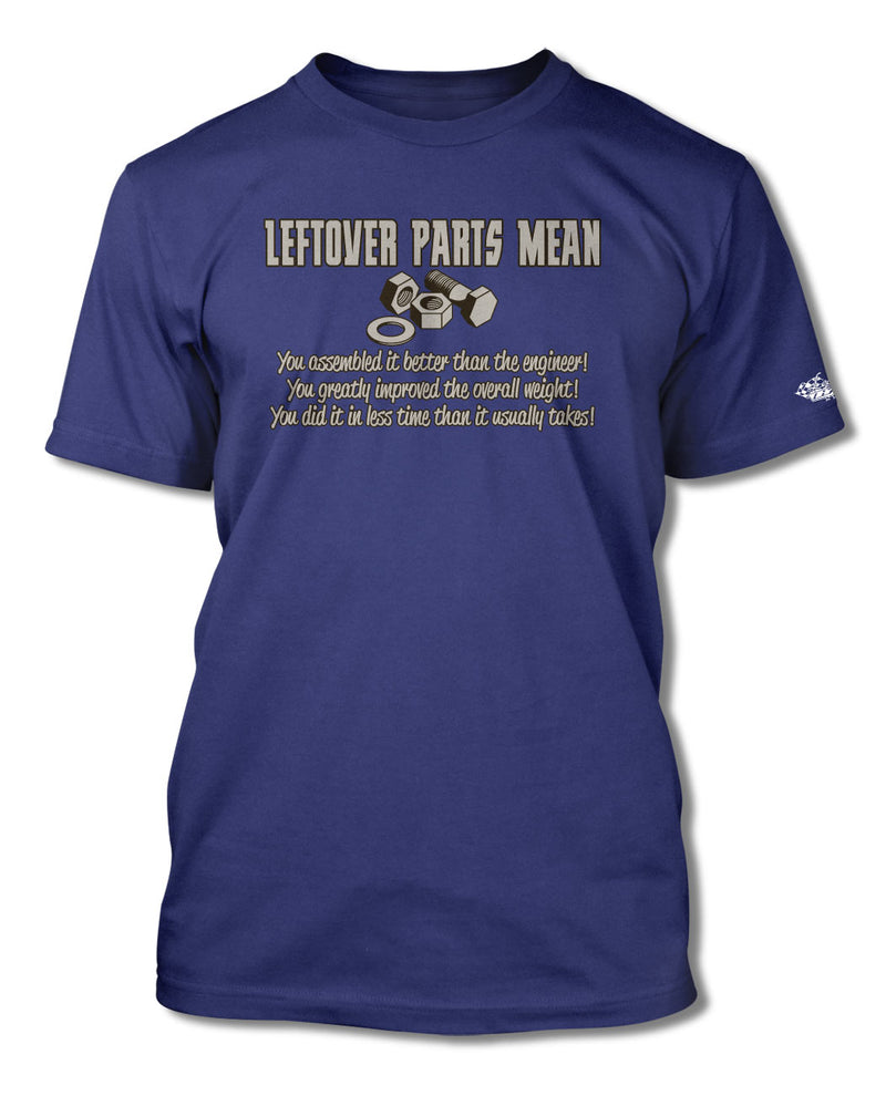 Left Over Parts T-Shirt - Men - Mechanic