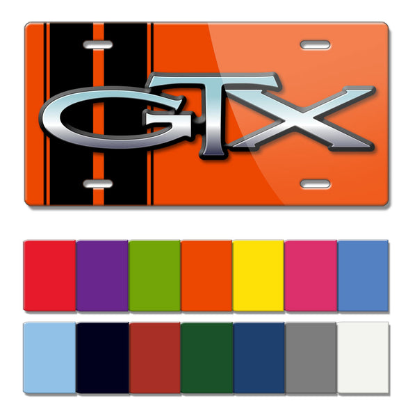 1967 - 1971 Plymouth GTX Emblem Novelty License Plate - Emblem – Legend ...