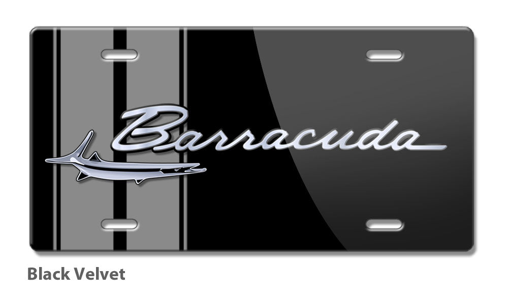 1964 - 1969 Plymouth Barracuda Emblem Novelty License Plate