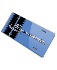 1964 - 1969 Plymouth Barracuda Emblem Novelty License Plate