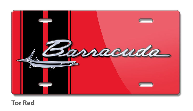 1964 - 1969 Plymouth Barracuda Emblem Novelty License Plate