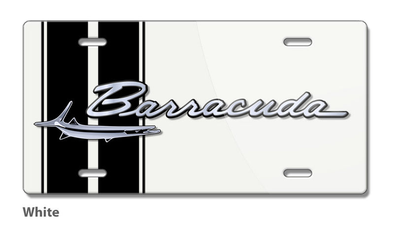 1964 - 1969 Plymouth Barracuda Emblem Novelty License Plate