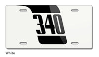 1970 Plymouth Barracuda 'Cuda 340 Design Novelty License Plate - Vintage Emblem