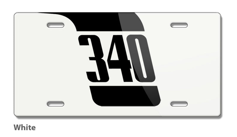 1970 Plymouth Barracuda 'Cuda 340 Design Novelty License Plate - Vintage Emblem