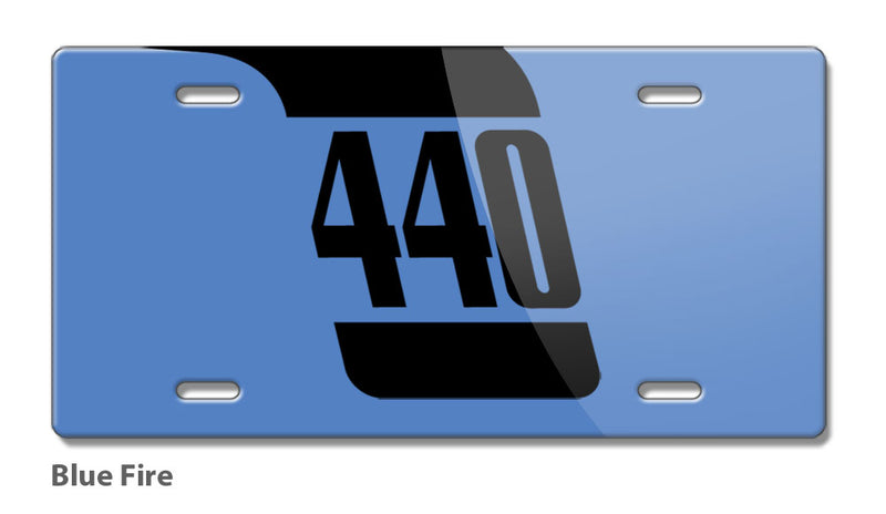 1970 Plymouth Barracuda 'Cuda 440 Design Novelty License Plate - Vintage Emblem