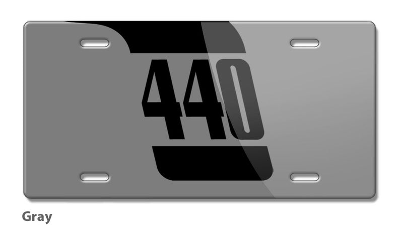 1970 Plymouth Barracuda 'Cuda 440 Design Novelty License Plate - Vintage Emblem