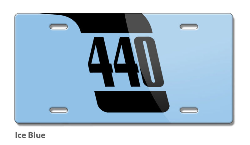 1970 Plymouth Barracuda 'Cuda 440 Design Novelty License Plate - Vintage Emblem