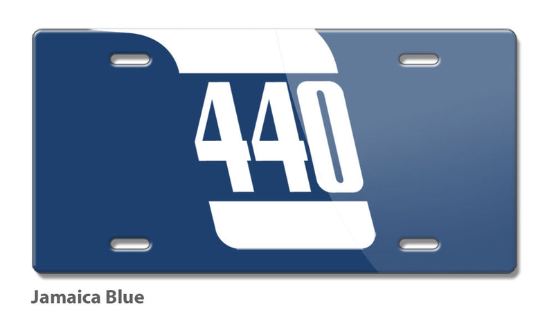 1970 Plymouth Barracuda 'Cuda 440 Design Novelty License Plate - Vintage Emblem