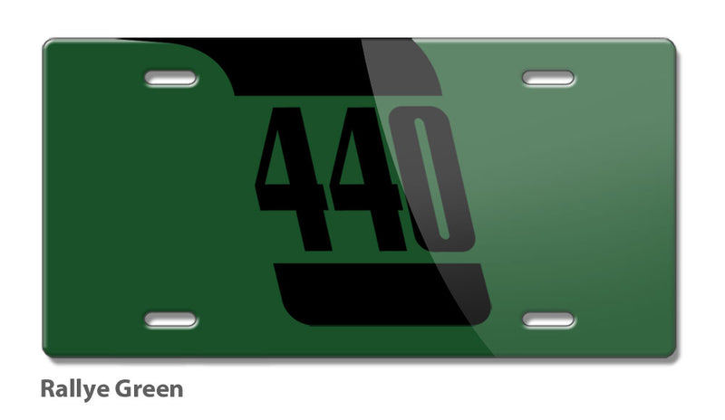 1970 Plymouth Barracuda 'Cuda 440 Design Novelty License Plate - Vintage Emblem