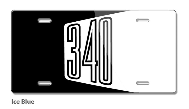 1971 Plymouth Barracuda 'Cuda 340 Design Novelty License Plate - Vintage Emblem