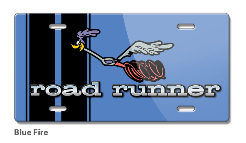 1968 - 1974 Plymouth Road Runner Emblem Novelty License Plate - Vintage Emblem