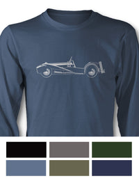 Lotus Seven 7 Long Sleeve T-Shirt - Side View