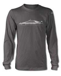 Lotus Esprit James Bond 007 Submarine T-Shirt - Long Sleeves - Side View
