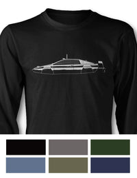 Lotus Esprit James Bond 007 Submarine Long Sleeve T-Shirt - Side View
