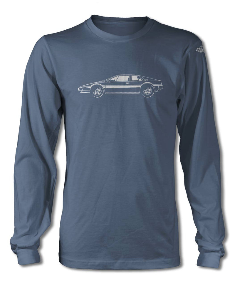 Lotus Esprit Coupe T-Shirt - Long Sleeves - Side View