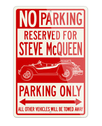 1968 Meyers Manx Steve McQueen Dune Buggy 1968 Reserved Parking Only Sign