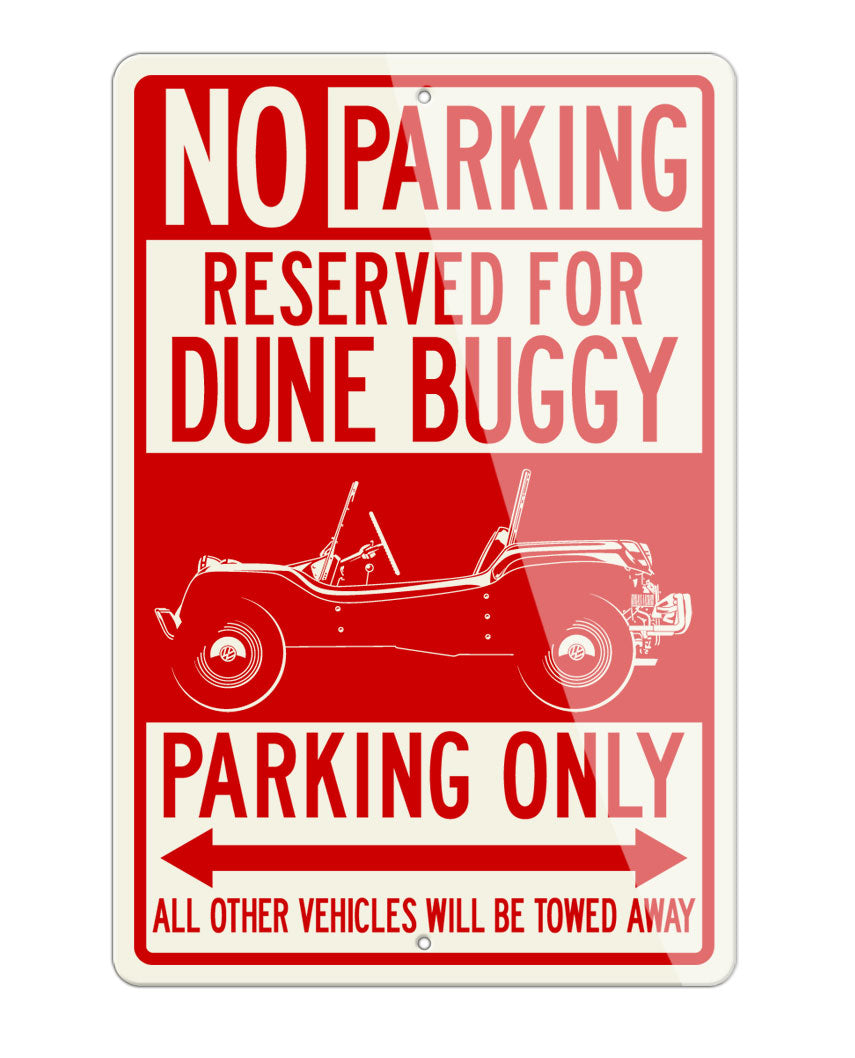 1964 Meyers Manx Buggy VW Reserved Parking Only Sign