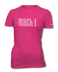 Ford Mustang Mach 1 Emblem T-Shirt - Women - Emblem