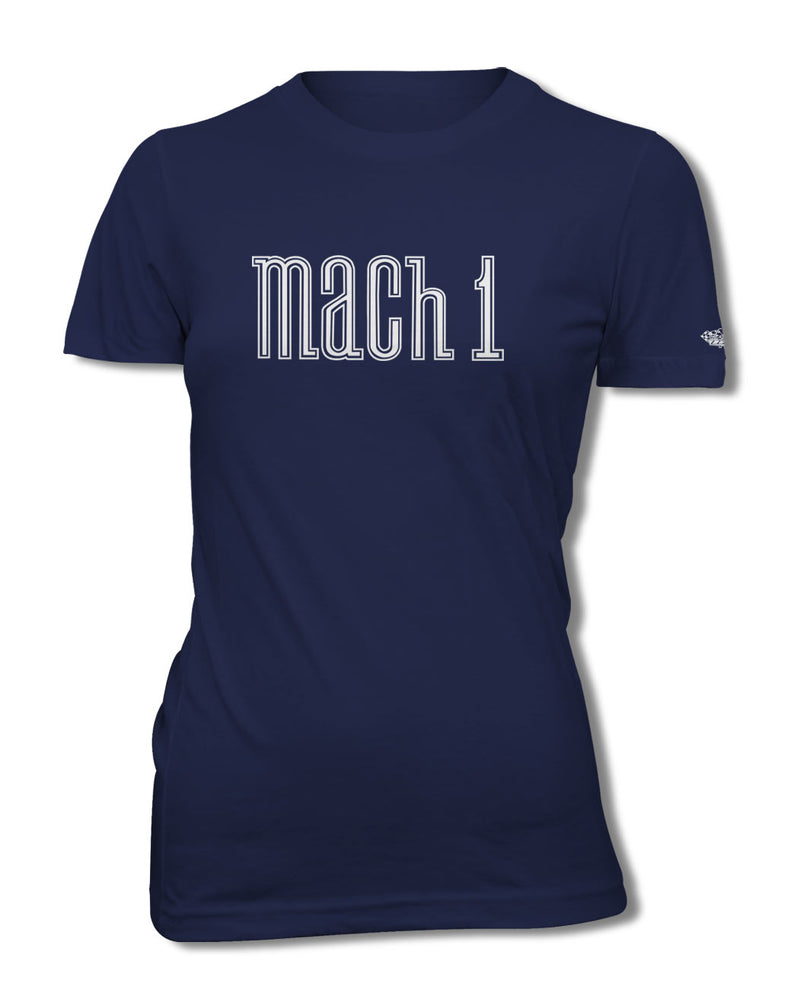 Ford Mustang Mach 1 Emblem T-Shirt - Women - Emblem