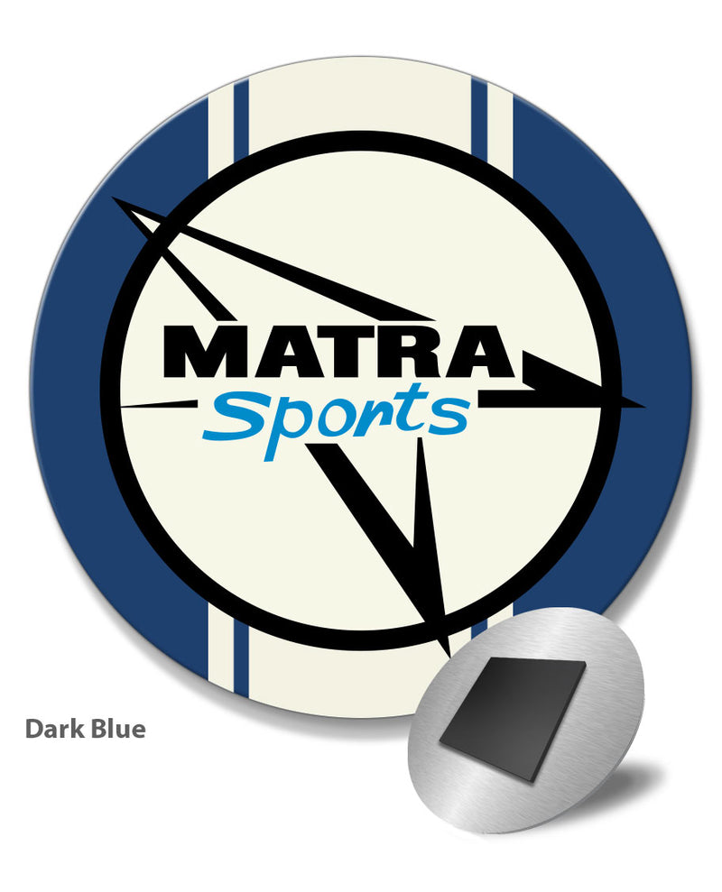 Matra Sport Emblem Round Fridge Magnet