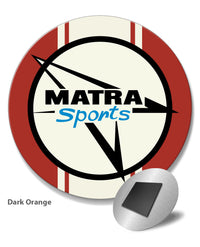 Matra Sport Emblem Round Fridge Magnet