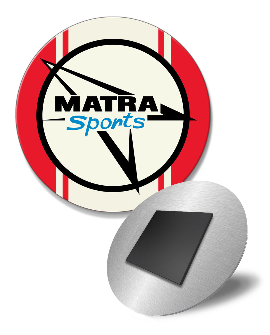 Matra Sport Emblem Round Fridge Magnet