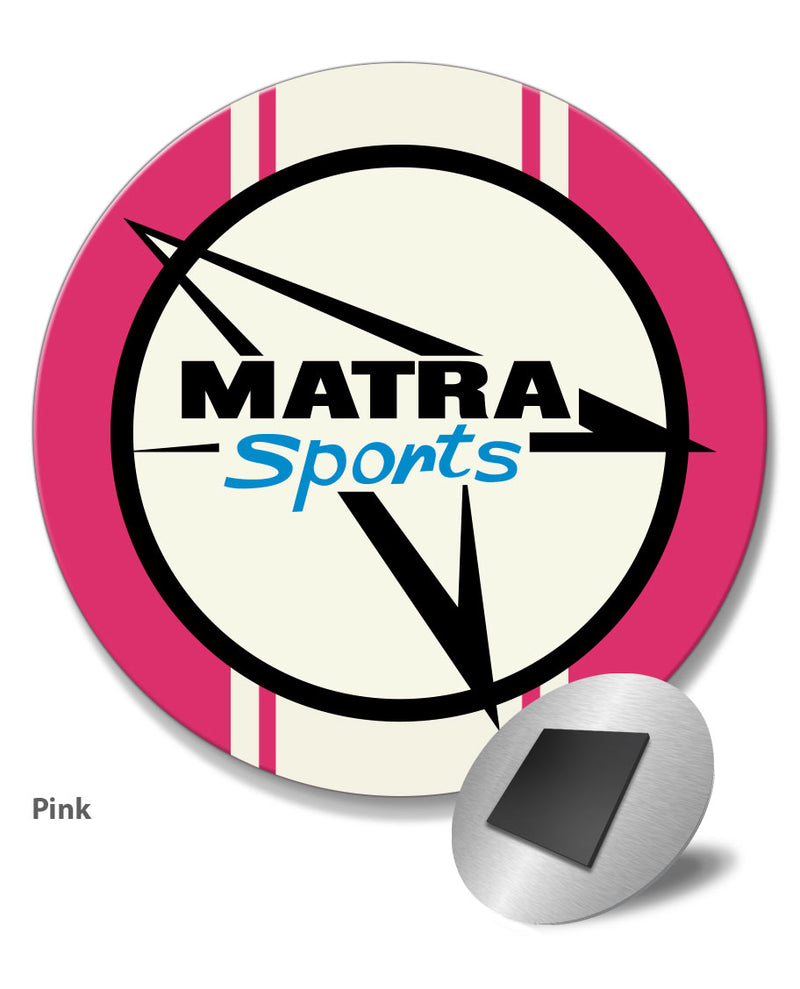 Matra Sport Emblem Round Fridge Magnet