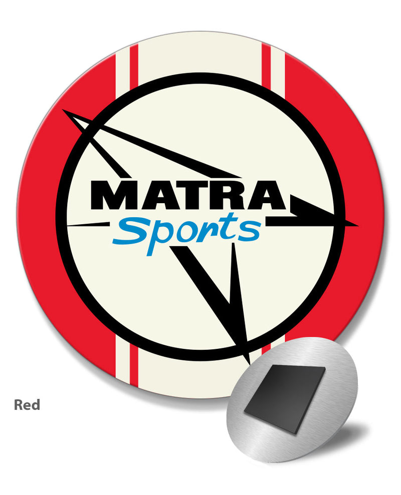 Matra Sport Emblem Round Fridge Magnet