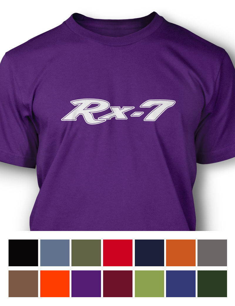 Mazda RX-7 S1 First generation 1978 - 1985 Emblem T-Shirt - Men - Emblem