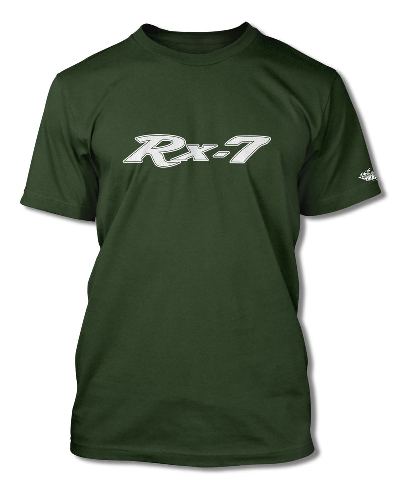 Mazda RX-7 S1 First generation 1978 - 1985 Emblem T-Shirt - Men - Emblem