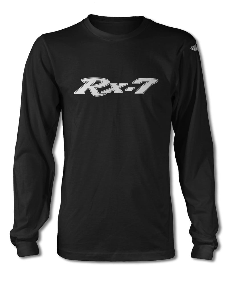 Mazda RX-7 S1 First generation 1978 - 1985 Emblem T-Shirt - Long Sleeves - Emblem