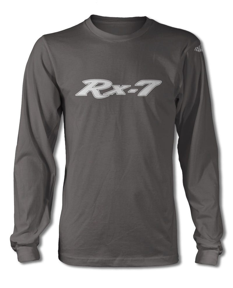 Mazda RX-7 S1 First generation 1978 - 1985 Emblem T-Shirt - Long Sleeves - Emblem