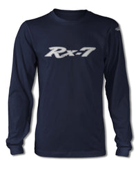 Mazda RX-7 S1 First generation 1978 - 1985 Emblem T-Shirt - Long Sleeves - Emblem