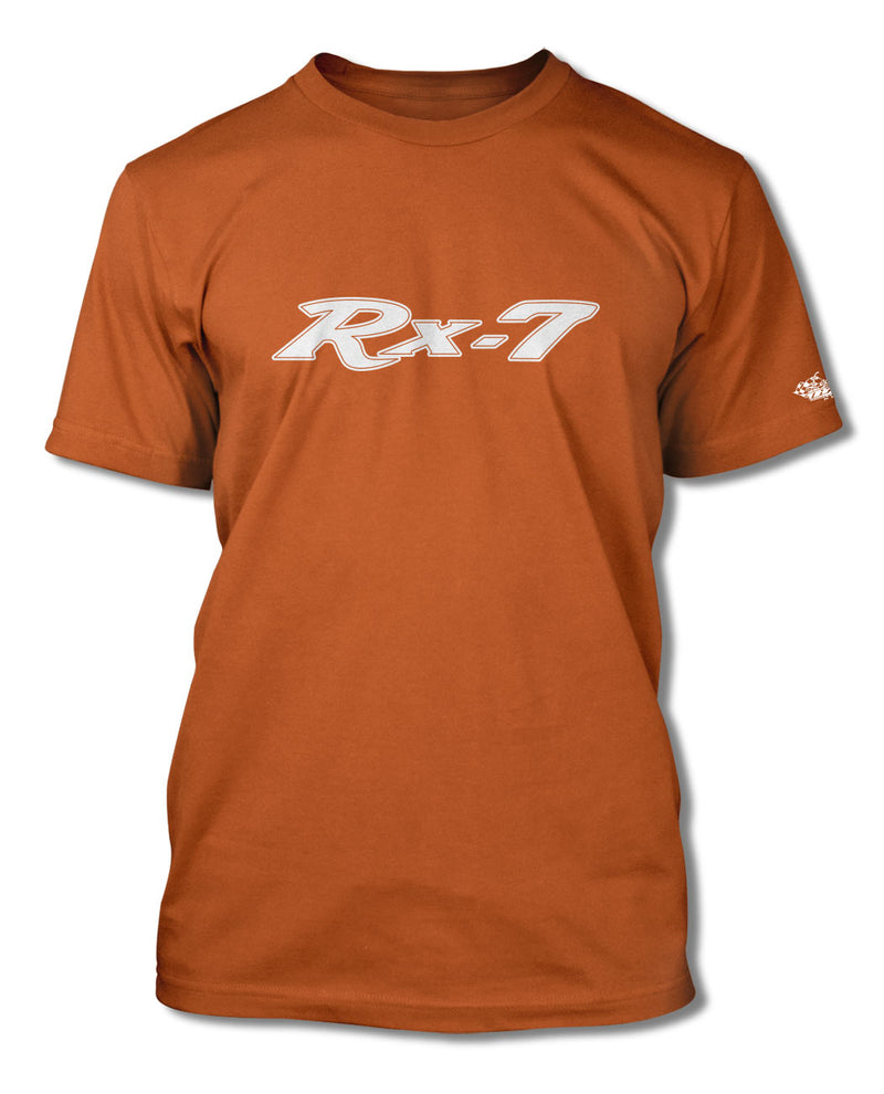 Mazda RX-7 S1 First generation 1978 - 1985 Emblem T-Shirt - Men - Emblem