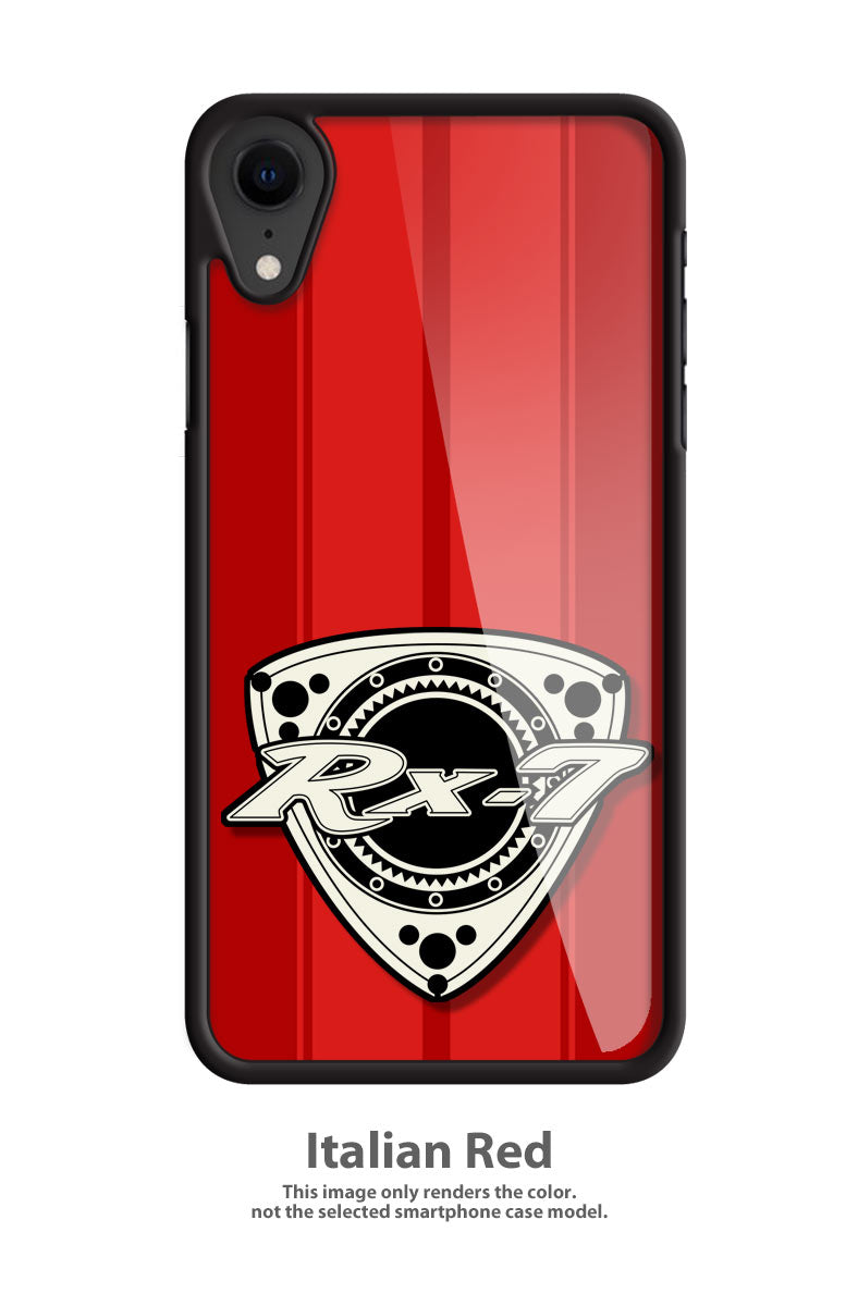 Mazda Rx-7 Series 1 Rotary Emblem Smartphone Case - Racing Stripes