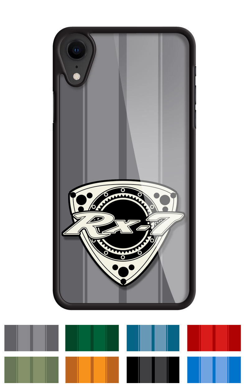 Mazda Rx-7 Series 1 Rotary Emblem Smartphone Case - Racing Stripes