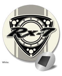 Mazda Rx-7 Series 1 Rotary Emblem Round Fridge Magnet