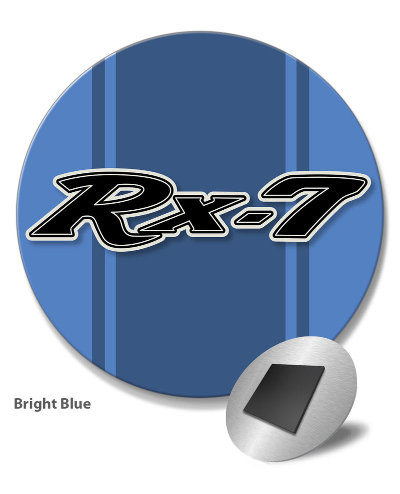 Mazda Rx-7 Series 1 Emblem Round Fridge Magnet