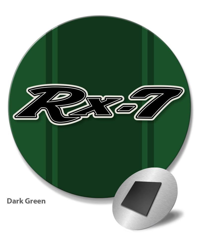 Mazda Rx-7 Series 1 Emblem Round Fridge Magnet