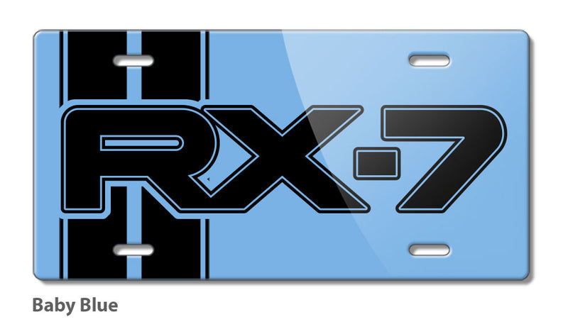 Mazda Rx-7 Series 2 Emblem Novelty License Plate