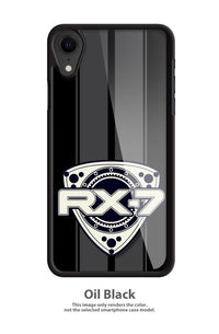 Mazda Rx-7 Series 2 Rotary Emblem Smartphone Case - Racing Stripes