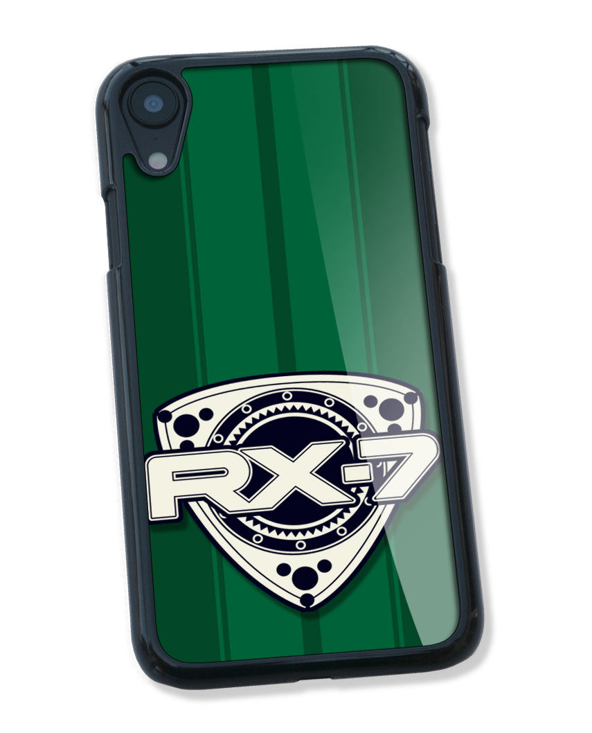 Mazda Rx-7 Series 2 Rotary Emblem Smartphone Case - Racing Stripes