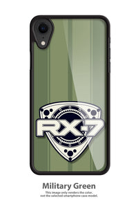 Mazda Rx-7 Series 2 Rotary Emblem Smartphone Case - Racing Stripes