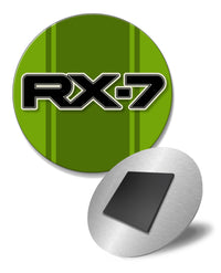 Mazda Rx-7 Series 2 Emblem Round Fridge Magnet